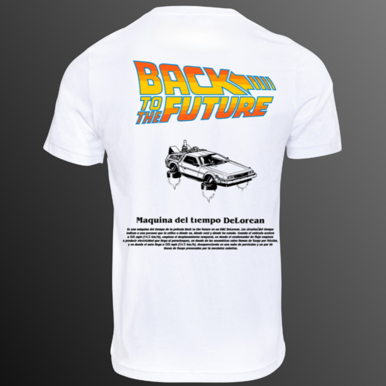 Camiseta Back To The Future