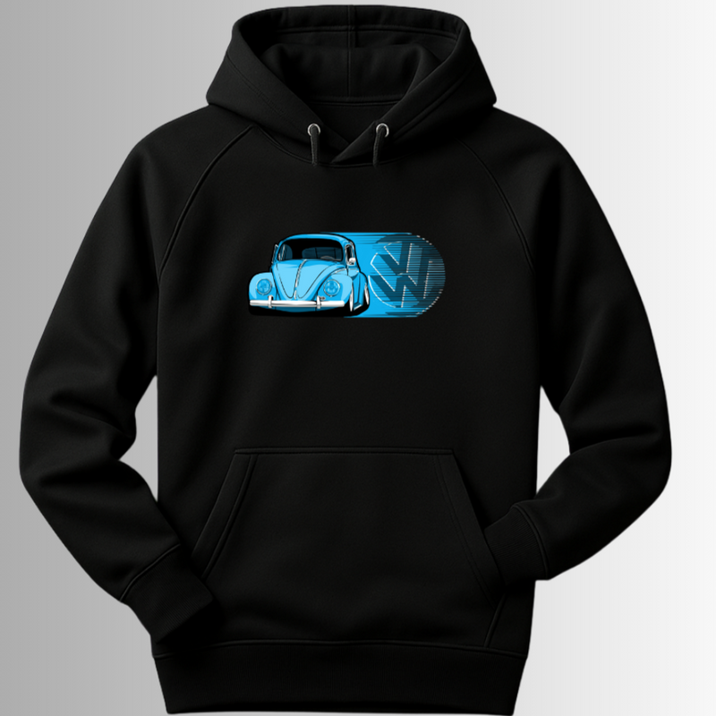 Moletom Canguru Fusca Azul