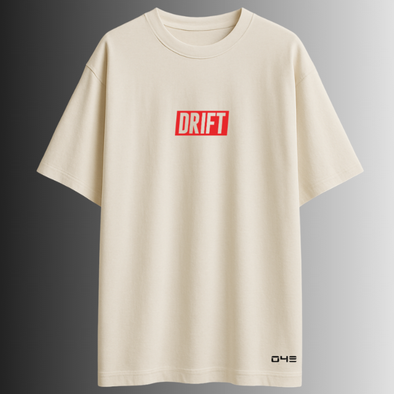 Camiseta Oversized Drift É Vida