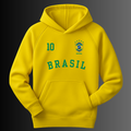 Moletom Canguru Amarelo Campeão Brasileiro