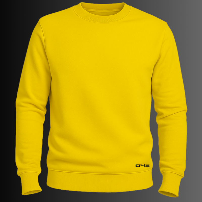 Moletom Amarelo Básico