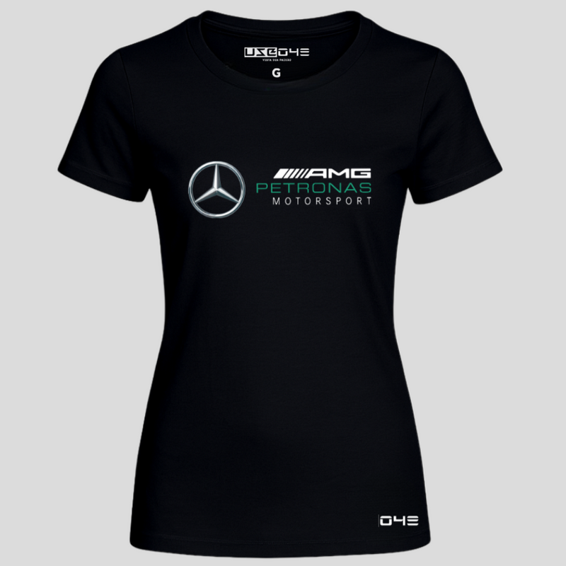 Camiseta Feminina Mercedes AMG Petronas