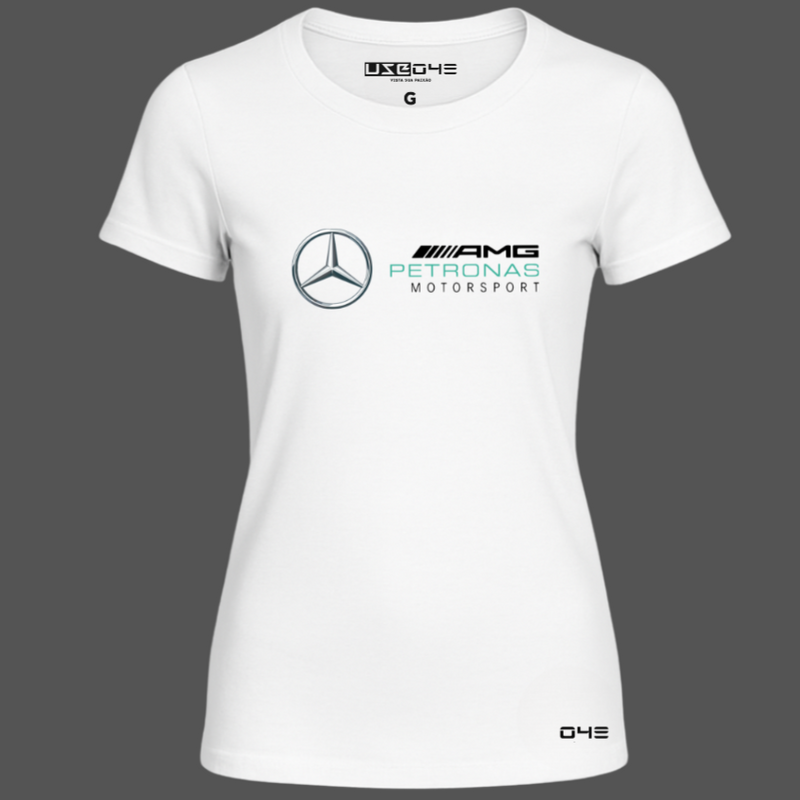 Camiseta Feminina Mercedes AMG Petronas