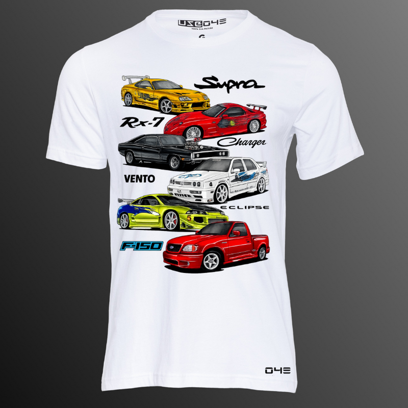 Camiseta Velozes e Furiosos 2000