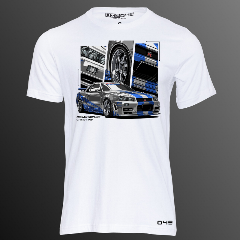 Camiseta Gtr-R34