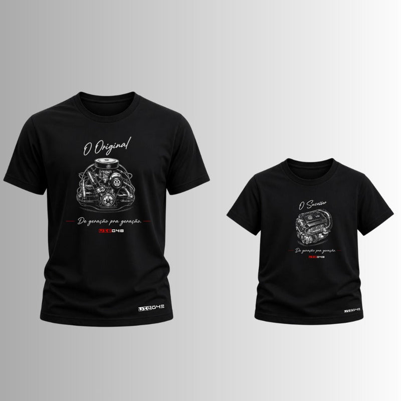 Camiseta VW Pai e Filho