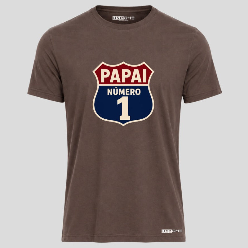 Camiseta Papai Número 1