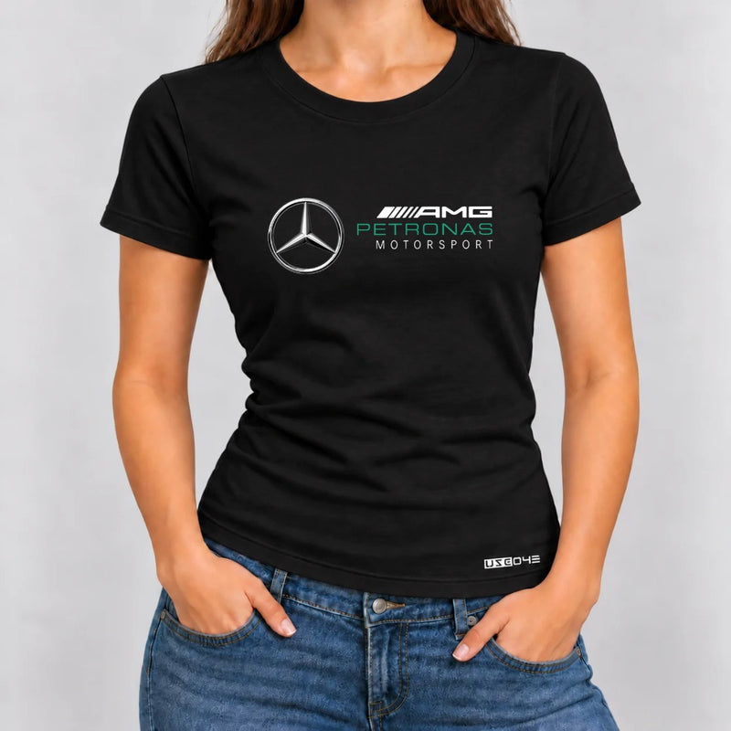 Camiseta Feminina Mercedes AMG Petronas