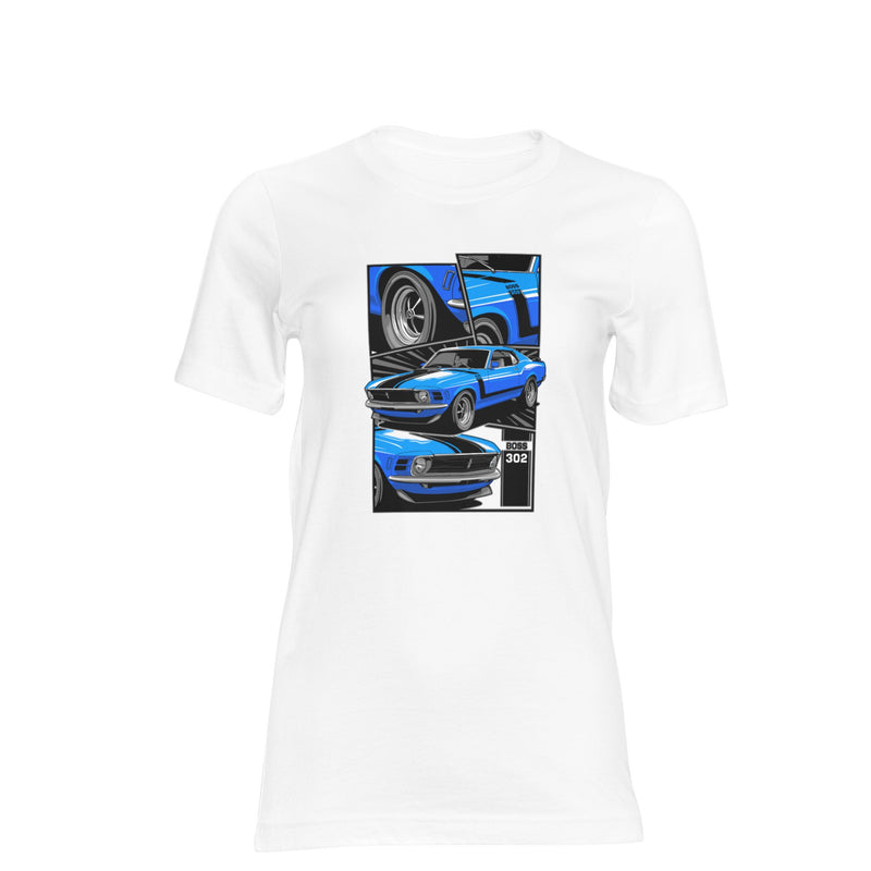 Camiseta Mustang 302 - Use048