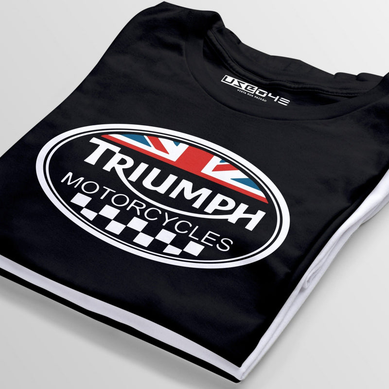 Camiseta Triumph Bandeira - Use048