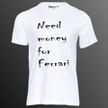 Camiseta Need Money Scuderia